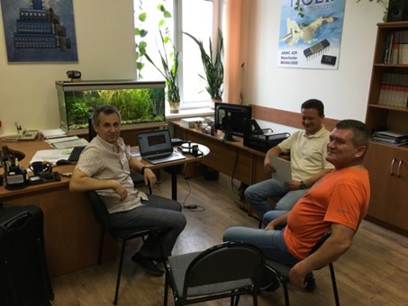 Обучение сотрудников нашего офиса в Москве