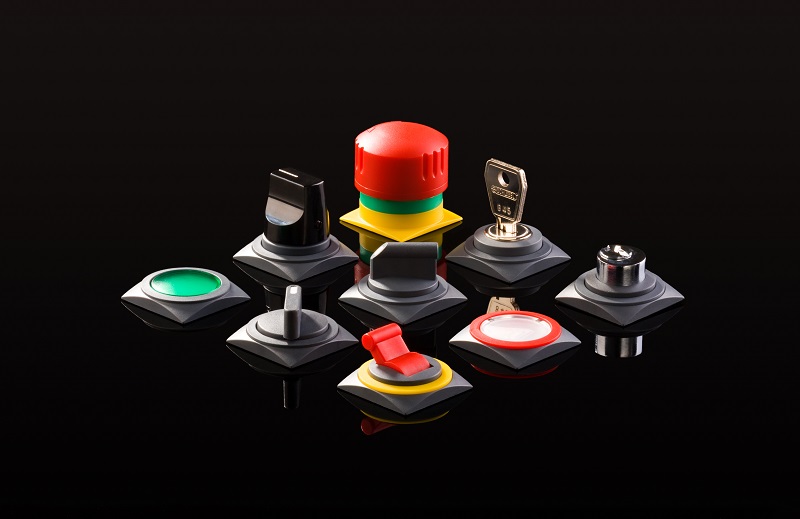 Серия кнопок и переключателей Quartex-R-Juwel (Schlegel Elektrokontakt)