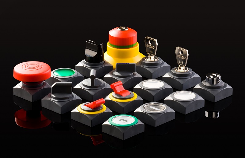 Серия кнопок и переключателей Quartex-R (Schlegel Elektrokontakt)